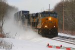 CSX 3142 approaching King Rd